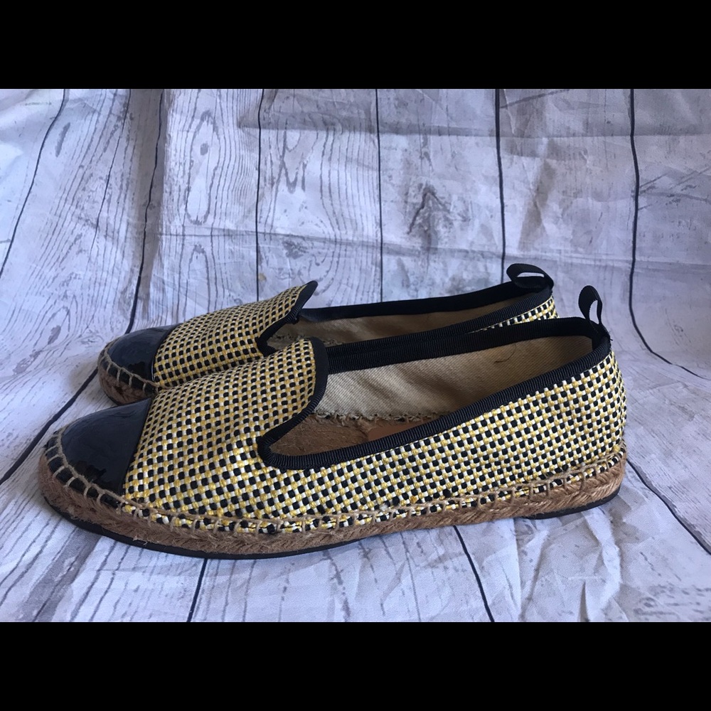 Authentic Fendi checkered Espadrilles Sz 6.5 - Picture 3 of 7
